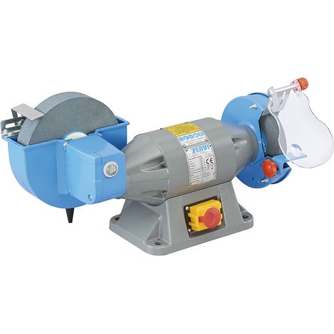 DOPPELSCHLEIFMASCHINE MIT WASSERSTEIN SCHLEIFMASCHINE 520W FERVI 0377