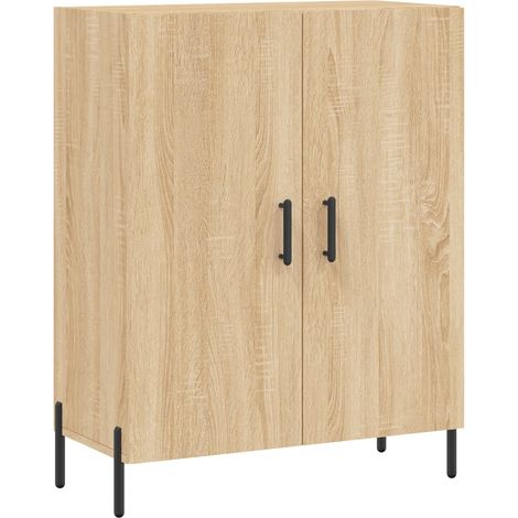 Aparador cómoda mueble de almacenaje organizador para cocina salón salón Sonoma 695 x 34 x 90 cm madera de ingeniería color marrón 020031654 (1/5)