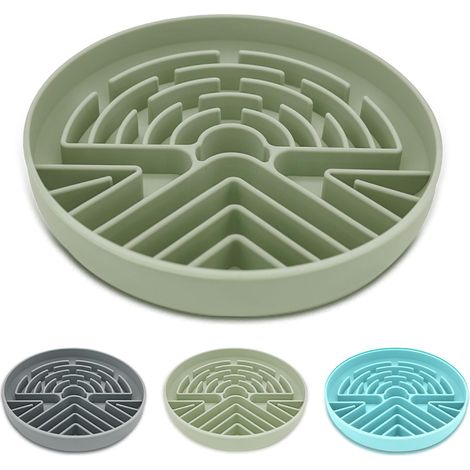 Gamelle à alimentation lente pour chien pour animaux de grande et petite taille, bol de nourriture pour chien anti-étouffement avec puzzle et base antidérapante, mangeoire interactive pour (1/5)