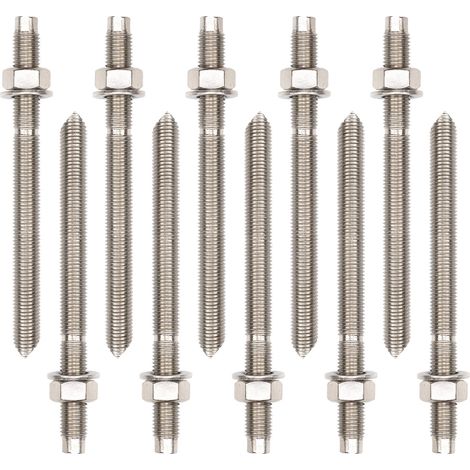 Anclaje de acero roscado IsolBau A4 10 x M16 x 190 (1/5)