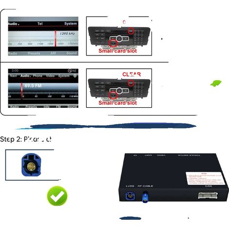 CarPlay sans fil, Android Auto, GPS intégré, NTG4.5 (1/2)