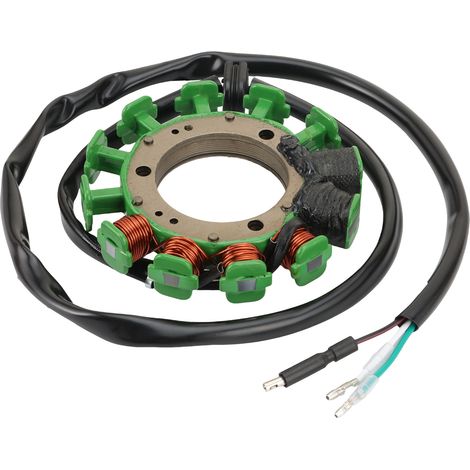 Compatible with Honda XR600R / XR600 1991-1999 four-stroke off-road motorcycle magneto stator assembly, original part number 31120-MN1-681, classic large-displacement single-cylinder engine.--DTEKGAZ