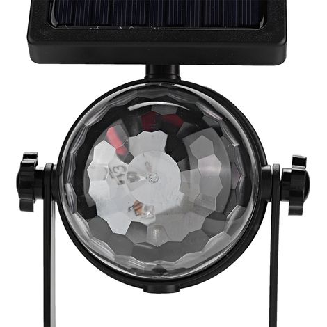 Projecteur LED féérique étanche à panneau solaire pour fêtes de Noël et festivals (1/5)
