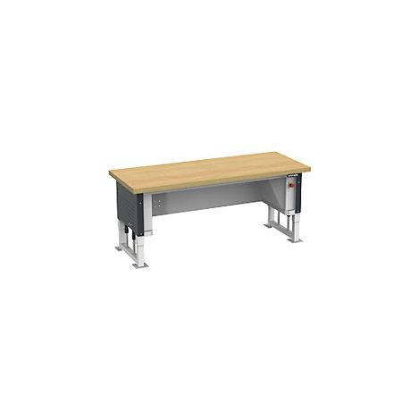 Mesa para cargas pesadas  de altura regulable eléctricamente 