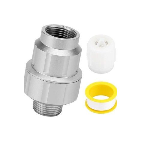 Tête de filtre à eau 85470 pour machine à laver, filtre en aluminium, 4,8 x 7,4, filtration, aluminium, argent. (1/5)