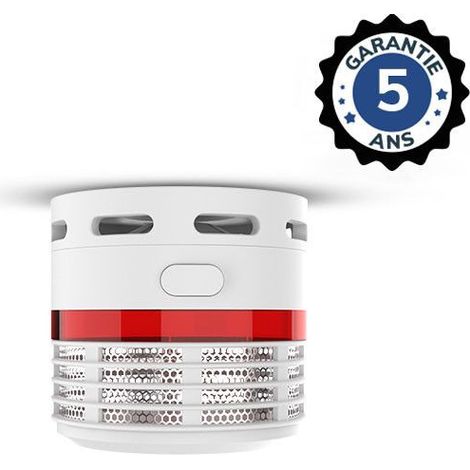 Miidex Lighting Rilevatore di fumo PROTECK - Litio 10 anni - Compatto e affidabile (1/5)