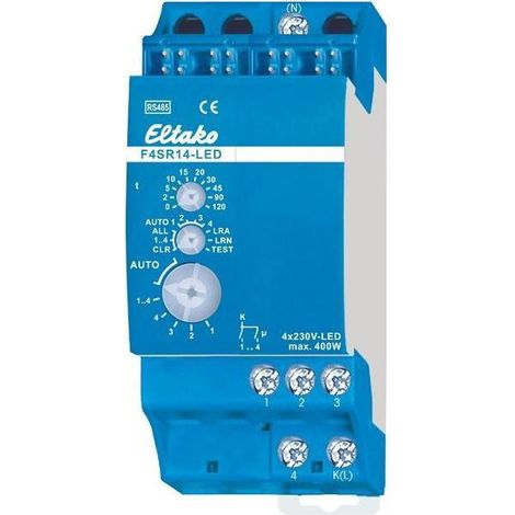 Eltako Funk-Stromstoßrelais RS485, 4 Kanal F4SR14-LED (1/5)