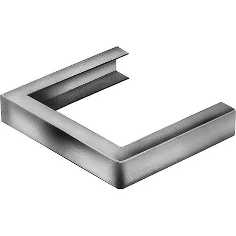 Bague carrée zinc naturel VM Building - 80 mm - 205960000