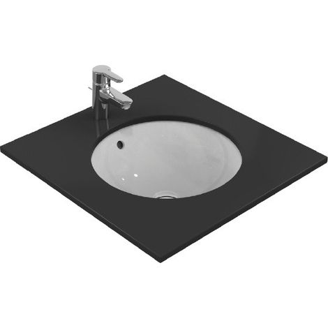 Ideal Standard Connect Lavabo à encastrer par dessous, rond, sans (1/2)
