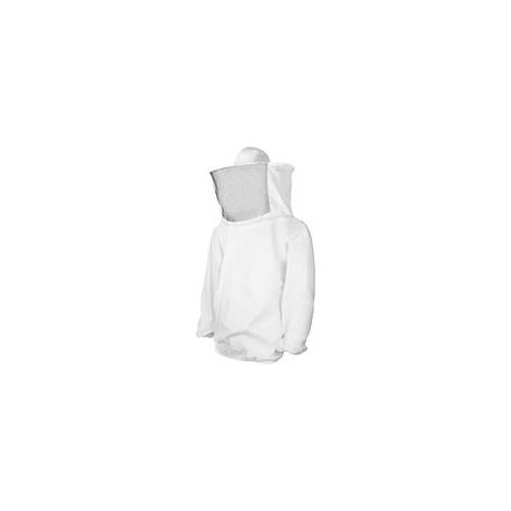 Combinaison Apicole(Blanc), combinaison anti guêpes, Veste Apiculteur Professionnelle, pour la prévention des piqûres d'abeilles (1/5)