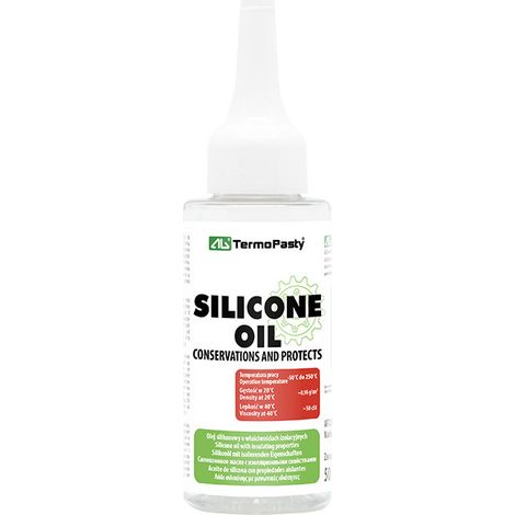 Huile de silicone avec applicateur 50 ml