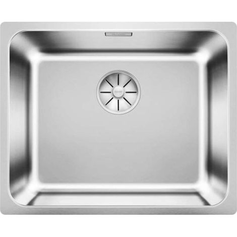 Evier Blanco Solis 500-IF Inox InFino - Inox Lisse (1/5)