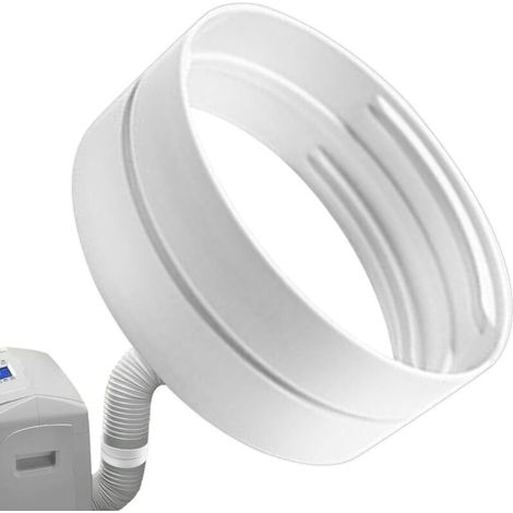 Adattatore per tubo flessibile per condizionatore d'aria portatile - Parti per condizionatore d'aria portatile - Connettore per tubo flessibile di ventilazione mobile per tubi da 13 cm e 15 cm per cam (1/4)