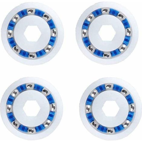 Lot de 4 roulements à Billes adaptables - Compatible avec Roue de Polaris 360 380 3900 Sport Robot Nettoyeur de Piscine (équivalent à 9-100-1108)