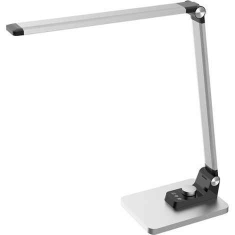 olimpo silberne lampe 10w 800lm 3000-4500-6000k dim.int.memory klappbar klappbar 43,1x13,7x35,6cm (1/2)