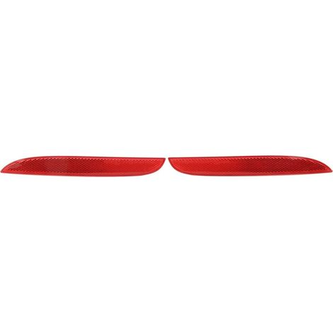 1 paire de réflecteurs de pare-chocs arrière 63142990863 marqueur de queue rouge gauche droite pour E84 X1 2010 – 2015 (1/5)