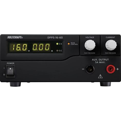 Alimentation de laboratoire réglable VOLTCRAFT DPPS-16-60 1 - 16 V/DC 0 - 60 A 960 W USB programmable Nbr. de sorties 1 x V683851 (1/2)