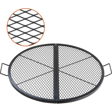 Pliable et Facile à Transporter Grille de Cuisson Ronde Ø 91 cm en Acier pour Braséro et Foyer (1/5)