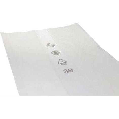 DEISS Kunststoffsack 950 l LD-PE transparent 60 µm - 99095 (1/5)