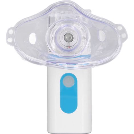 Mini nébuliseur portable, appareil portatif pour adultes et enfants, silencieux, idéal pour les voyages et la maison. Inhalateur de vapeur à ultrasons à brume froide. (1/5)