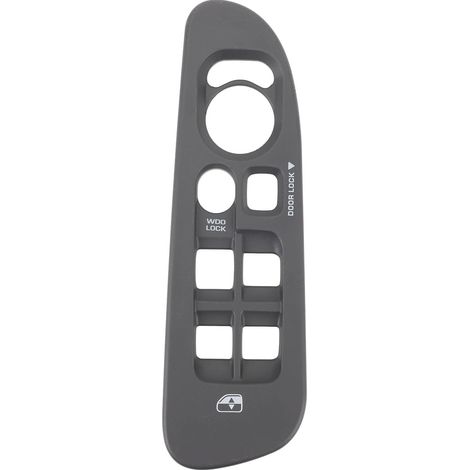 Enjoliveur de verrouillage de lève-vitre côté conducteur, en ABS gris foncé haute résistance 5HZ71XDHAE pour 1500, 2500 et 3500 (2006-2008) (1/5)
