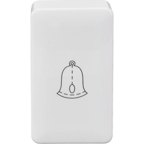 Timbre de bienvenida con cable, timbre mecánico Ding Dong para hogar, oficina y hotel, 220V - Crezuo