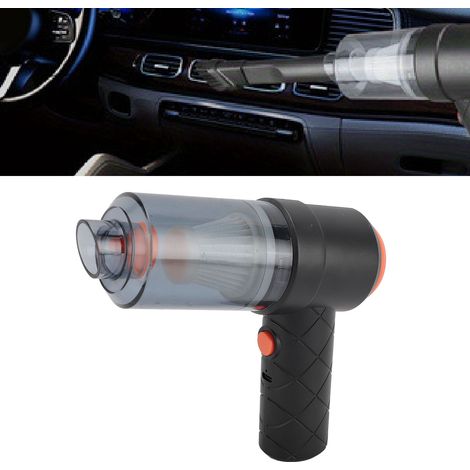 Aspiradora de mano potente e inalámbrica con succión integrada para el hogar y el coche – Modelo ABS 7000 Pa (1/5)