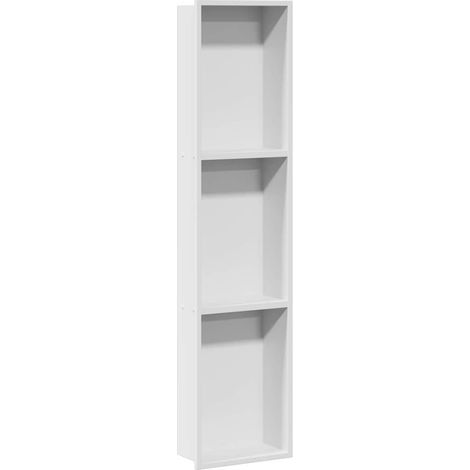 Nichos de Ducha 90 x 20 x 9,5 cm Acero inoxidable vidaXL