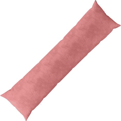 Housse de coussin HEERLEN Rose 40 x 145 cm Velours vidaXL (1/5)