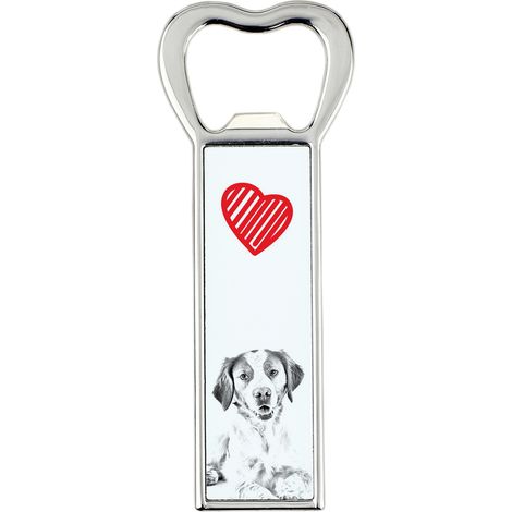 Brittany Spaniel, Epagneul Breton - apribottiglie con cane, apri frigo personalizzato, regalo unico per uomo di Art-Dog (1/5)