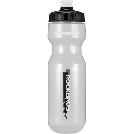 Borraccia da bicicletta 750 ml - nero trasparente (1/3)