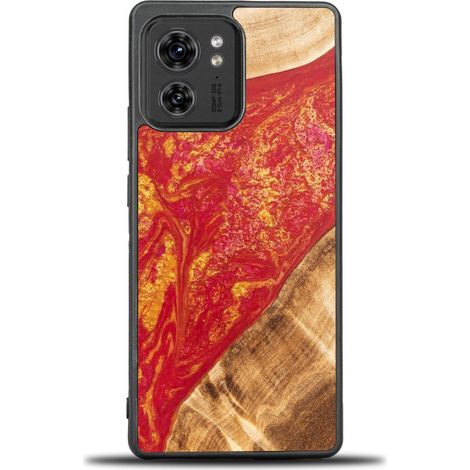 Custodia Bewood Unique per Motorola Edge 40 - Neons - Parigi (1/2)