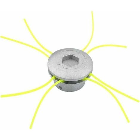 Universeller Trimmerkopf aus Aluminium, universeller Spulenkopf für Garten, Rasen und Terrasse (1/4)