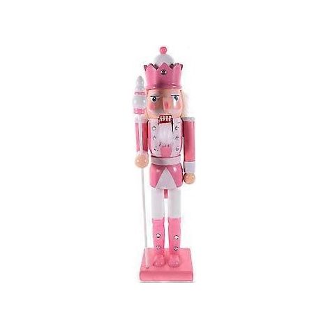 Figurine de soldat de Noël Casse-Noisette, poupée de table en bois (comme illustré 1) (1/2)