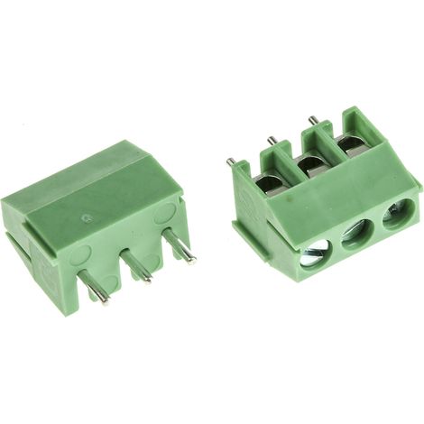 Bornier pour CI RS PRO 3 contacts 1 rangée(s) pas de 5mm