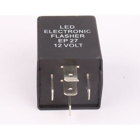 Relais clignotant LED anti-scintillement EP27 12 V/5 broches pour voiture, 20 A (1/4)