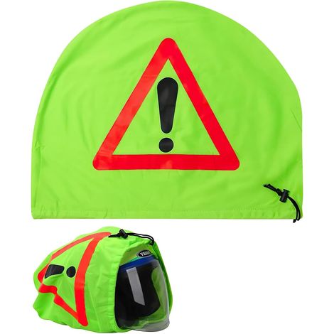 Triangle de signalisation pour casque de moto, housse de casque de moto, triangle de signalisation, triangle de panne, capot d'avertissement pour casques, housse de casque de moto, sac de (1/5)