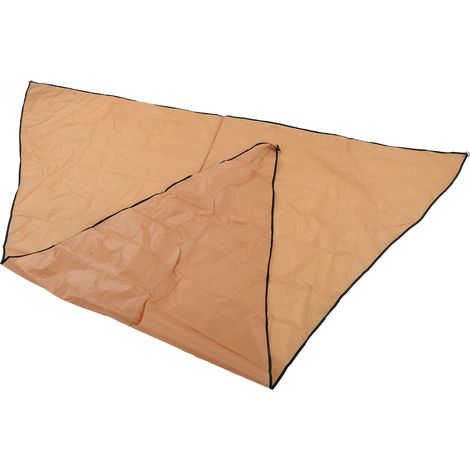 Voile d'ombrage triangulaire résistant aux UV pour terrasse, balcon, jardin et espace extérieur (1/5)