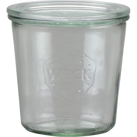 Sturz-Glas Cucinare Rundrand 580 ml Weck-Glas, Rundrand-Deckel (1/3)