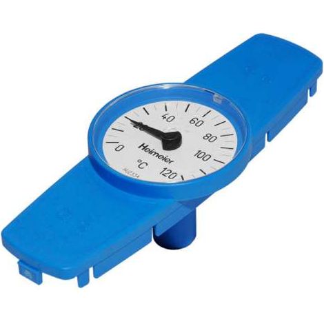 IMI Heimeier Thermometer für Globo H zum Nachrüsten bei DN 40, 50, blau