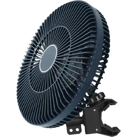 Ventilateur de voiture silencieux et sans balais,-Pince rotative