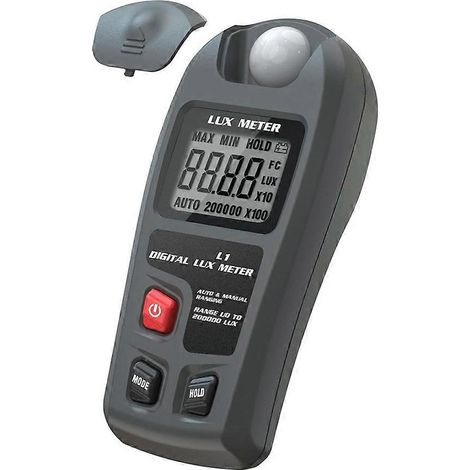 luxmètre numérique de haute précision, testeur de luminosité numérique, lumenmètre, arrêt automatique (1/5)