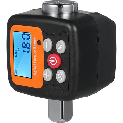 ENGC-200 Digitalmultimeter, 1/2'' auf 1/4'' und 1/2'' auf 3/8'' Adapter, hohe Präzision, 4-stufiges hintergrundbeleuchtetes Display, ideal für Kfz-, Fahrrad-, Motorrad-, Heimwerker- und Haushaltsrepar (1/2)