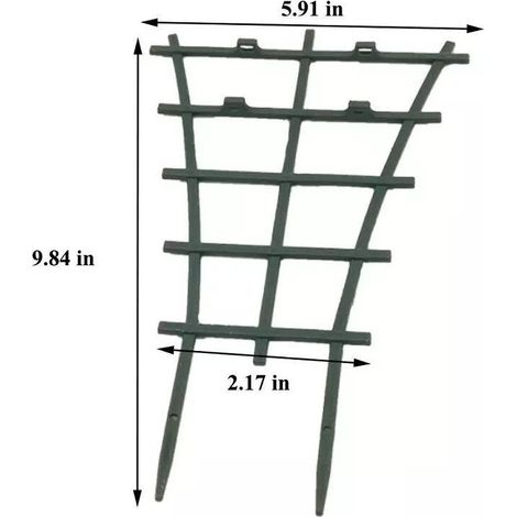 4 supports empilables pour plantes grimpantes – Treillis décoratif – Jardin et intérieur (1/5)