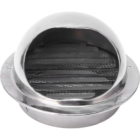 Stainless Steel Vent Hood Exterior Rainproof Wind Cover Stainless Steel Vent Cover Outlet Accessory 6 Inch