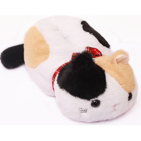 Lntyq Plüschkatze Auto-Taschentuchhalter Papieraufbewahrungsbox Niedliche kreative Taschentuchablage Taschentuchhülle Behälter Schwarz (1/3)