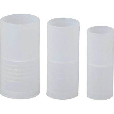Sleeve Heidemann en25 transparent Pack mit 5