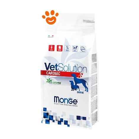 Monge Dog VetSolution Cardiac - Monge Dog VetSolution Cardiac - Sacco Da 12 Kg