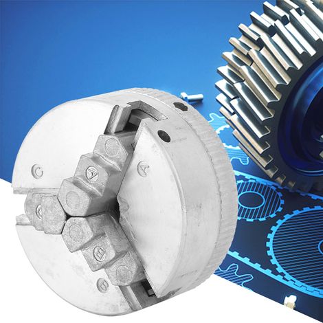 Accessoire de serrage de mandrin à 3 mors en alliage de zinc Z011 pour mini tour à métaux (1/5)