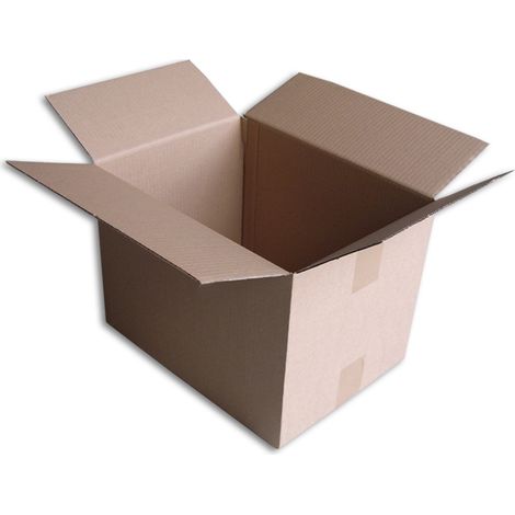 Lot de 50 Boîtes carton (N°46A) format 350x260x250 mm (1/3)